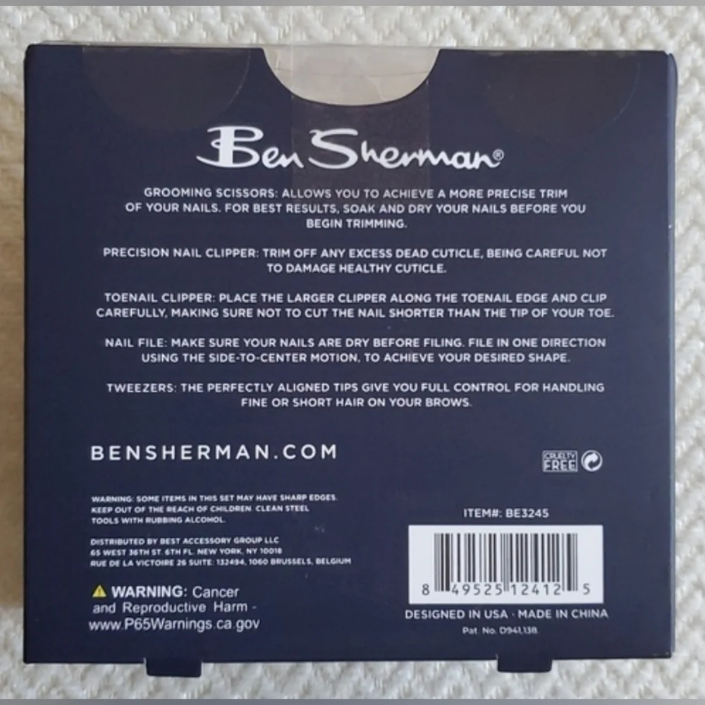 Ben Sherman 5 Piece Grooming Collection - Picture 2 of 9